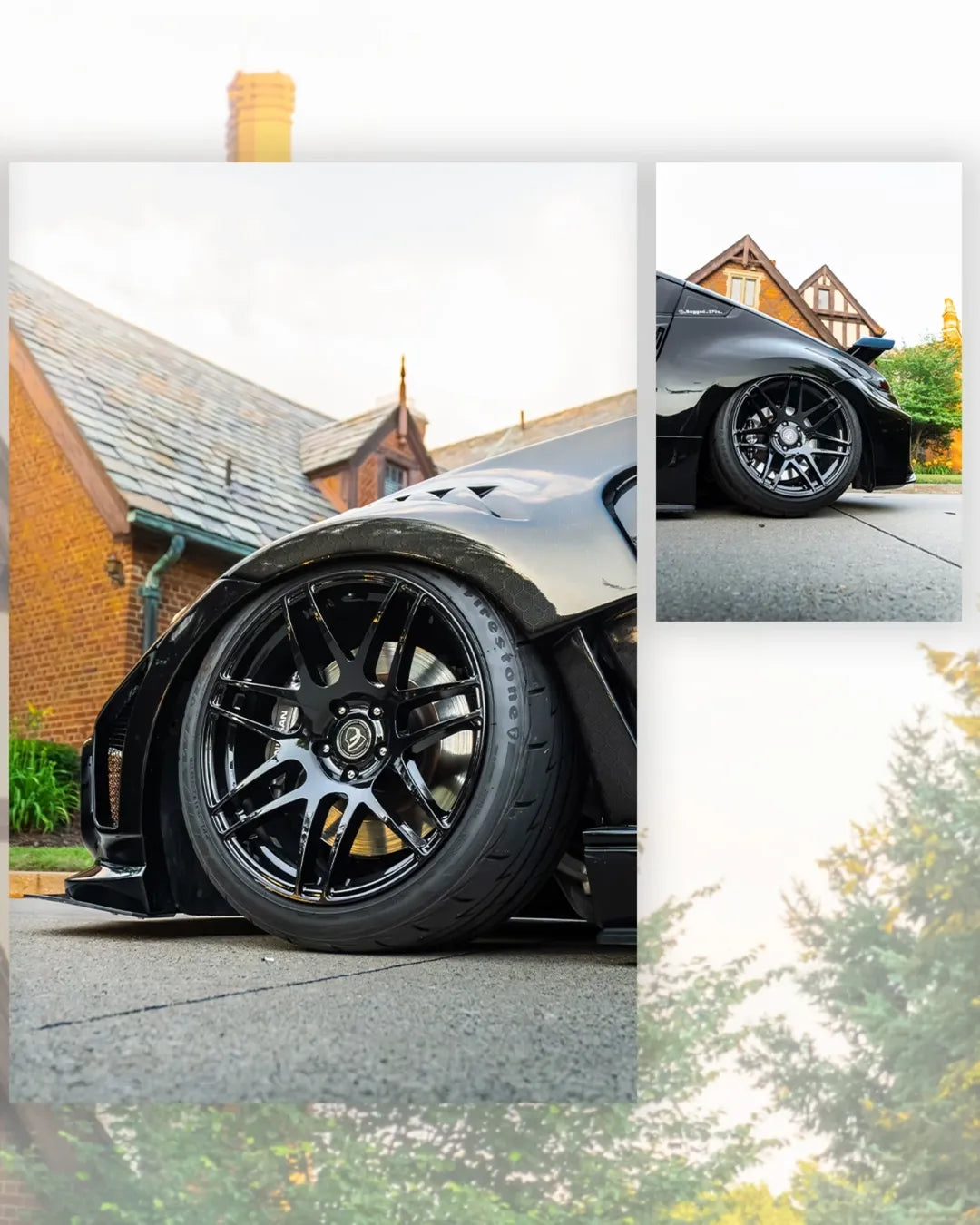 Nissan 370Z Nismo Sport Touring Base Fairlady Z Z34 2009 2010 2011 2012 2013 2014 2015 2016 2017 2018 2019 2020 with Aftermarket Parts - EPA Front Fenders Carbon Fiber from EPR USA