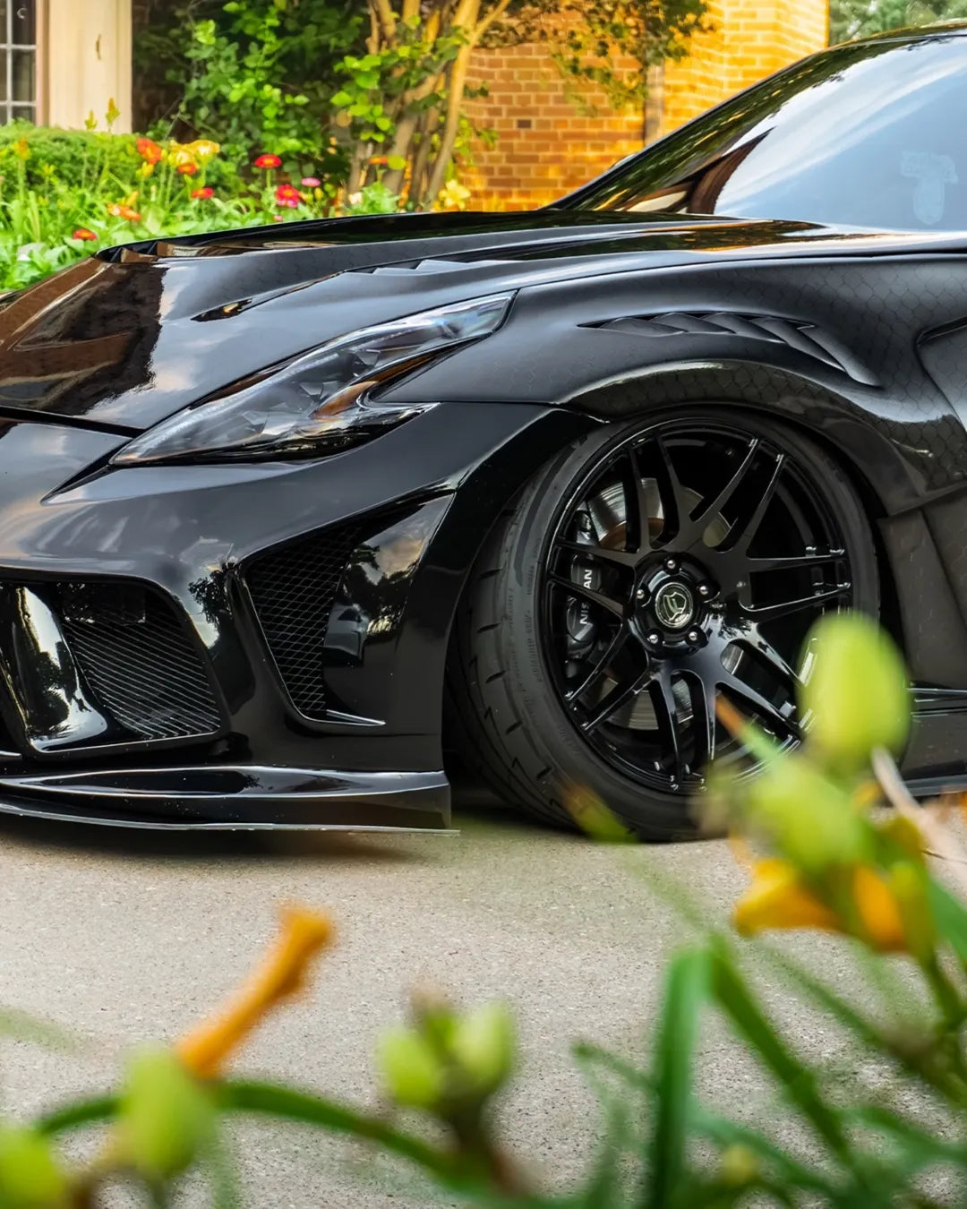 Nissan 370Z Nismo Sport Touring Base Fairlady Z Z34 2009 2010 2011 2012 2013 2014 2015 2016 2017 2018 2019 2020 with Aftermarket Parts - EPA Front Fenders Carbon Fiber from EPR USA