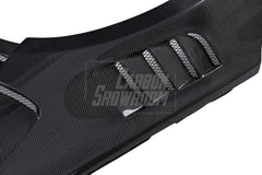 Nissan 370Z Nismo Sport Touring Base Fairlady Z Z34 2009 2010 2011 2012 2013 2014 2015 2016 2017 2018 2019 2020 with Aftermarket Parts - V2 Front Fenders Carbon Fiber from Aero Republic