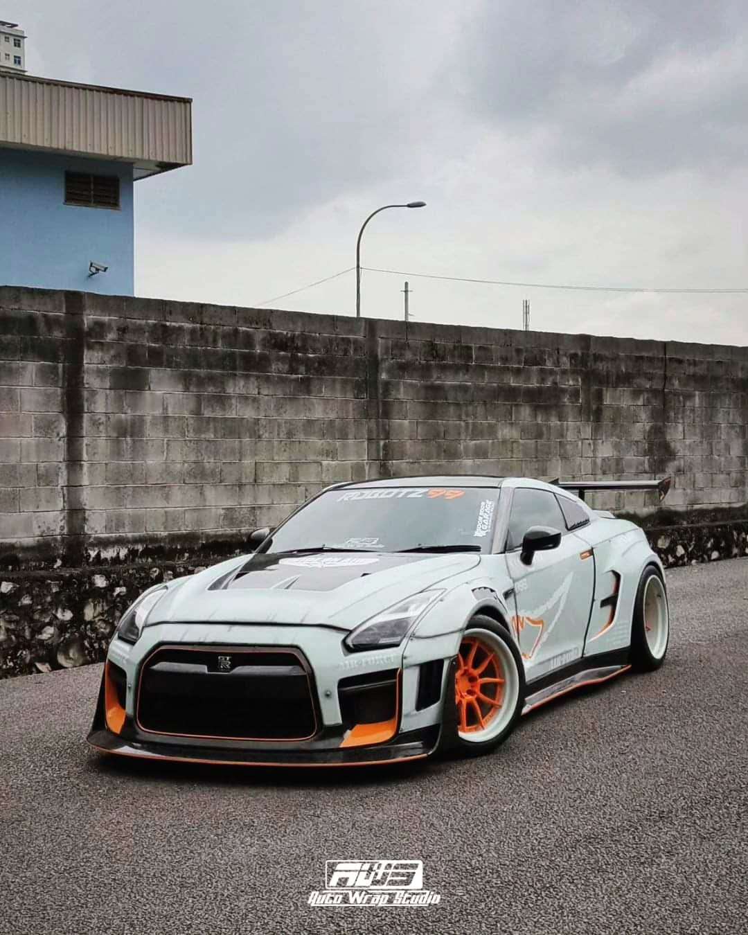 Aero Republic Double-sided Carbon Fiber Hood Bonnet CBA DBA LBV2 Style for GTR R35 2008-2016 - Performance SpeedShop