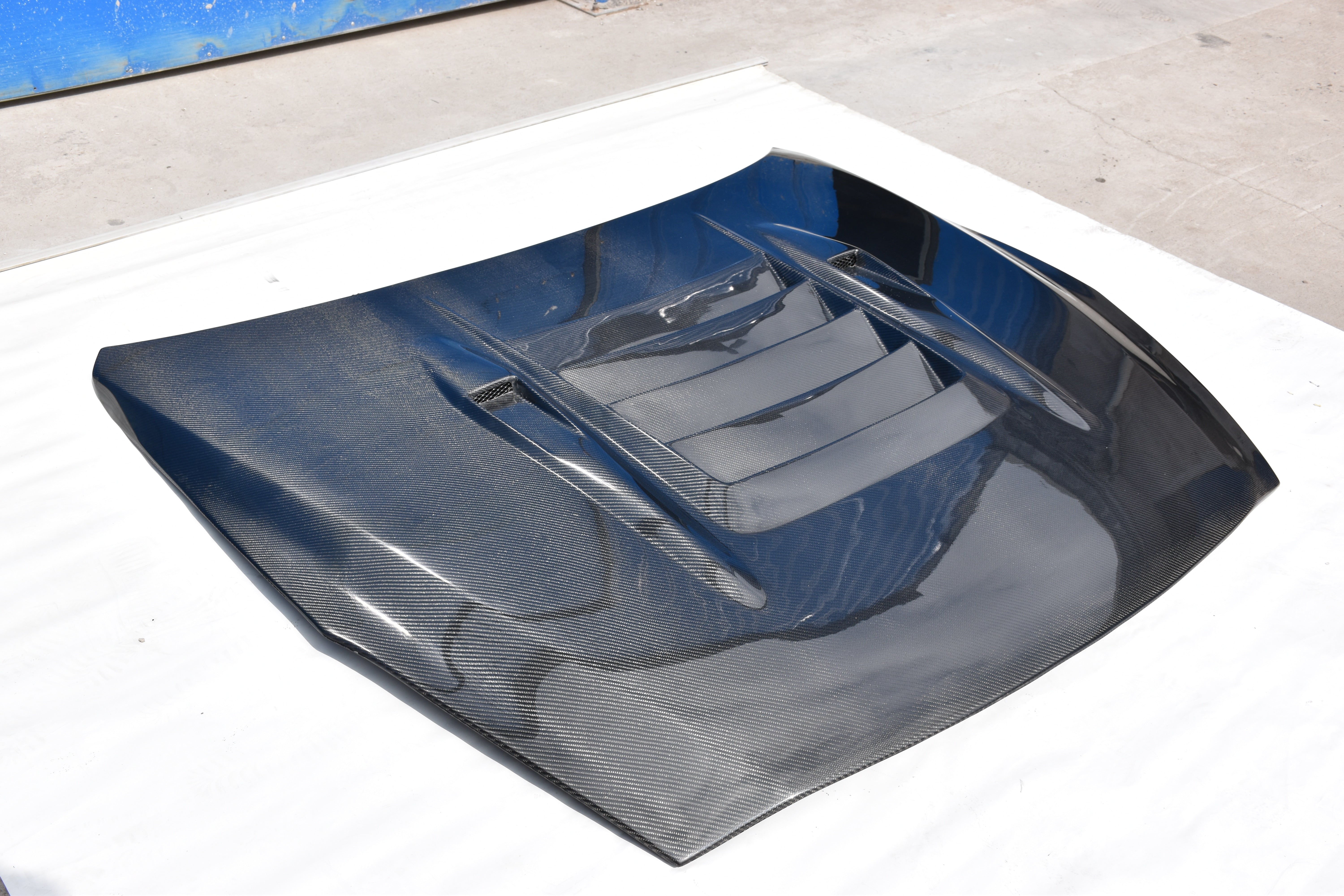 Nissan GTR Nismo T-Spec Premium Pure (for installation on 2008-2016 vehicles, 2017-2024 front bumper is recommended) 2017 2018 2019 2020 2021 2022 2023 2024 with Aftermarket Parts - V1 Hood Carbon Fiber / FRP from Aero Republic