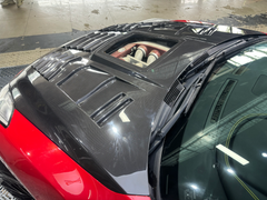 Nissan GTR R35 CBA DBA 2008 2009 2010 2011 2012 2013 2014 2015 2016 (for installation on 2017-2024 vehicles, 2008-2016 front bumper is recommended) with Aftermarket Parts - IMP Style Hood Dry Pre-preg Carbon Fiber from Aero Republic