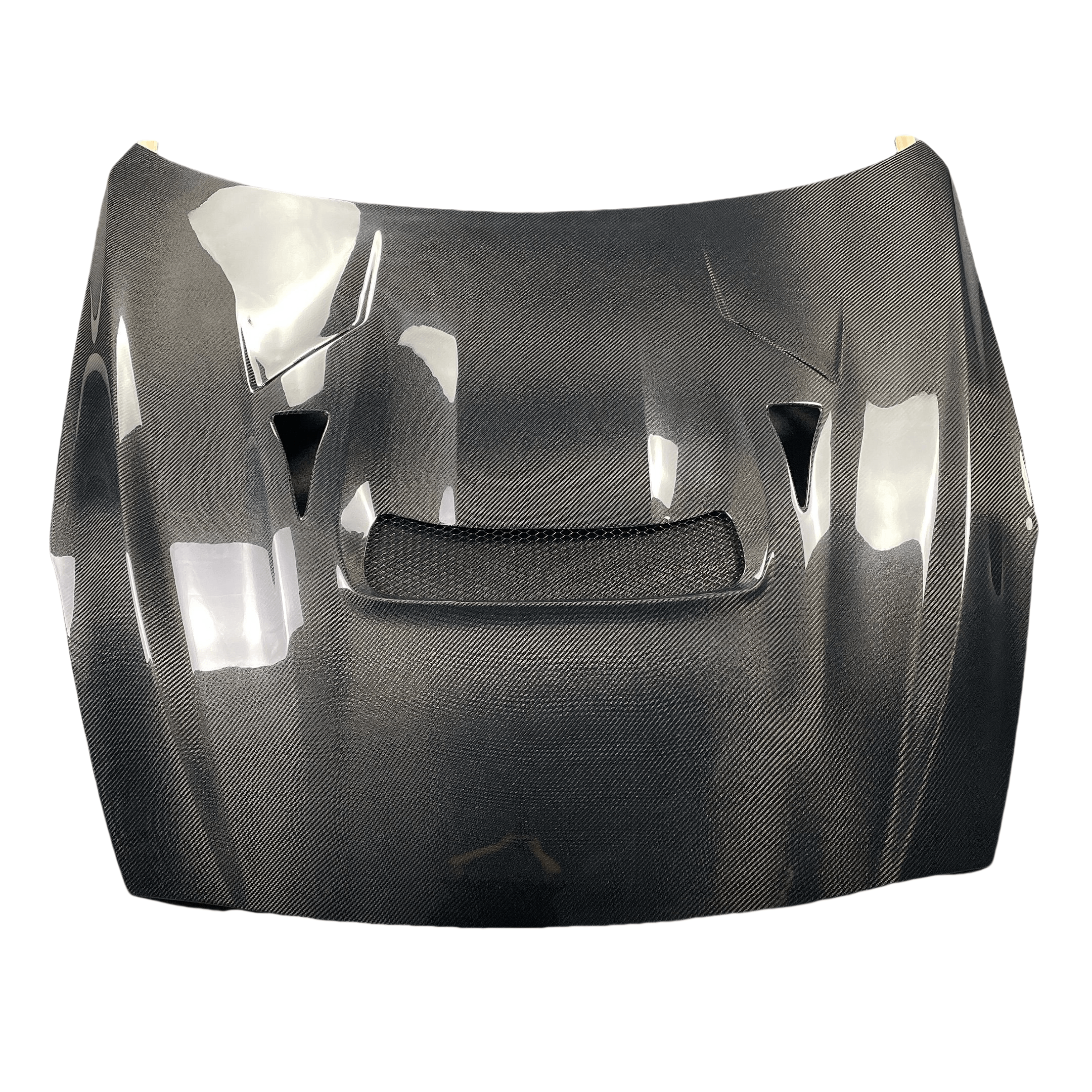 Nissan GTR Nismo Black Edition Track Edition Premium Base 2008 2009 2010 2011 2012 2013 2014 2015 2016 (for installation on 2017 2018 2019 2020 2021 2022 2023 2024 vehicles, 2008 2009 2010 2011 2012 2013 2014 2015 2016 front bumper is recommended) with Aftermarket Parts - VRS Style Hood Carbon Fiber from Aero Republic