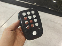 Aero Republic OEM 1:1 Style Rear Fog Lamp Cover for Ferrari 488 GTB & Spider Dry Pre-preg Carbon Fiber