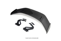 Porsche 718 / 981 / 987 Cayman Base S T GTS R with Aftermarket Parts - GT4RS Style Rear Wing (Aluminum Bracket Included) Pre-preg Carbon Fiber / FRP from Aero Republic