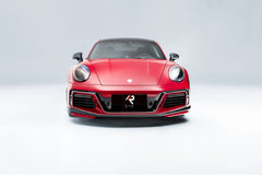 Porsche 911 992.1 Carerra Base/S/T/4/4S/Targa 4/ Targa 4S/GTS/GT3/Turbo/Turbo S 2020 2021 2022 2023 2024 & 911 992.2 Carerra Base/S/T/4/4S/Targa 4/ Targa 4S/GTS/Turbo/Turbo S 2025-ON with Aftermarket Parts - T-ART Style Front Bumper?Carbon Fiber from Aero Republic