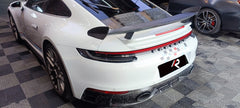 Porsche 911 992.1 Carerra Base/S/T/4/4S/Targa 4/ Targa 4S/GTS 2020 2021 2022 2023 2024 with Aftermarket Parts - TC Stinger GTR Style Engine Lid Cover Replacement?Carbon Fiber from Aero Republic