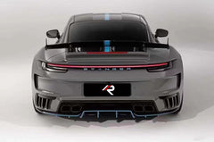 Porsche 911 992.1 Carerra Base/S/T/4/4S/Targa 4/ Targa 4S/GTS 2020 2021 2022 2023 2024 with Aftermarket Parts - TC Sting GTR Style Rear Spoiler Wing & Rear Spoiler Deck Lid?Carbon Fiber from Aero Republic
