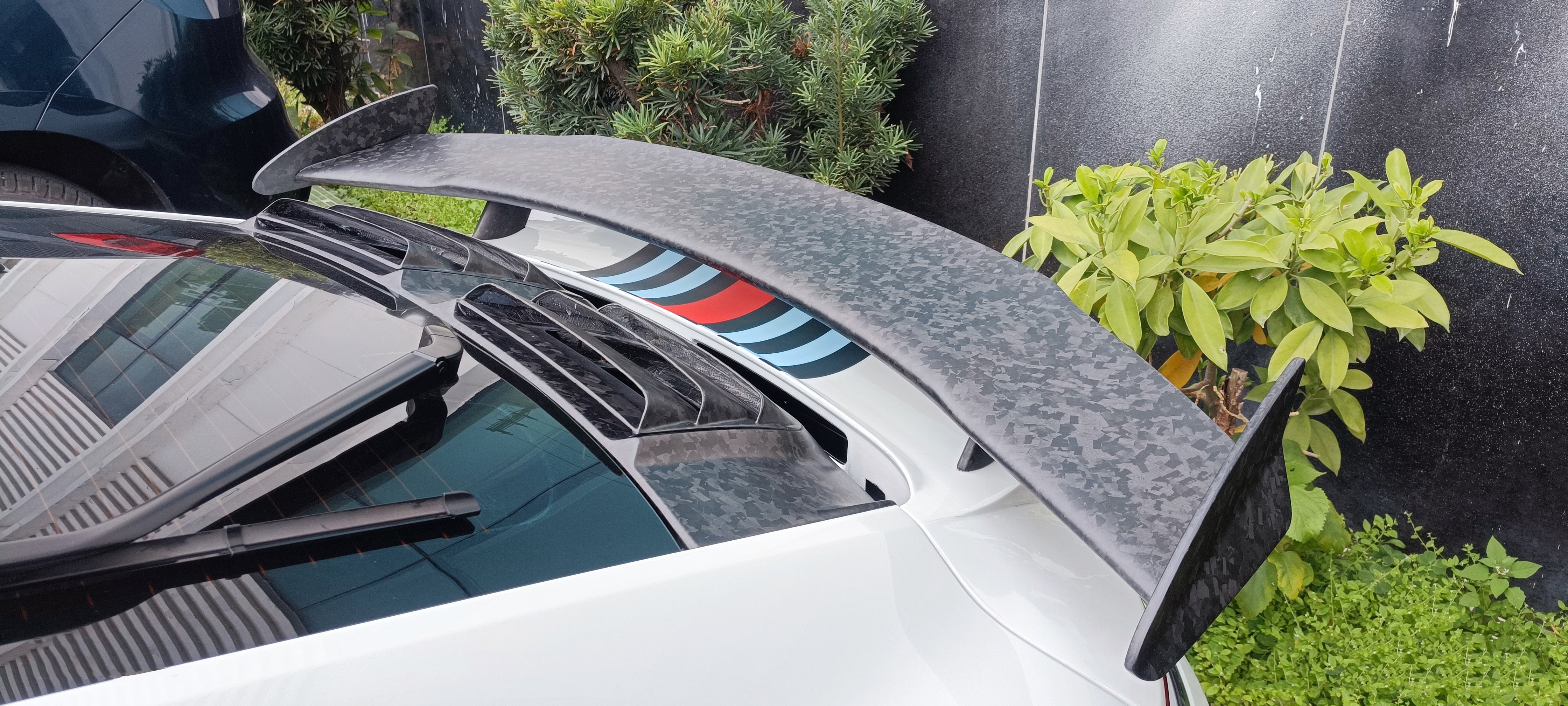 Porsche 911 992.1 Carerra Base/S/T/4/4S/Targa 4/ Targa 4S/GTS 2020 2021 2022 2023 2024 with Aftermarket Parts - TC Sting GTR Style Rear Spoiler Wing & Rear Spoiler Deck Lid?Carbon Fiber from Aero Republic