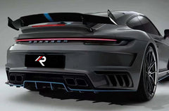Porsche 911 992.1 Carerra Base/S/T/4/4S/Targa 4/ Targa 4S/GTS 2020 2021 2022 2023 2024 with Aftermarket Parts - TC Sting GTR Style Rear Spoiler Wing & Rear Spoiler Deck Lid?Carbon Fiber from Aero Republic