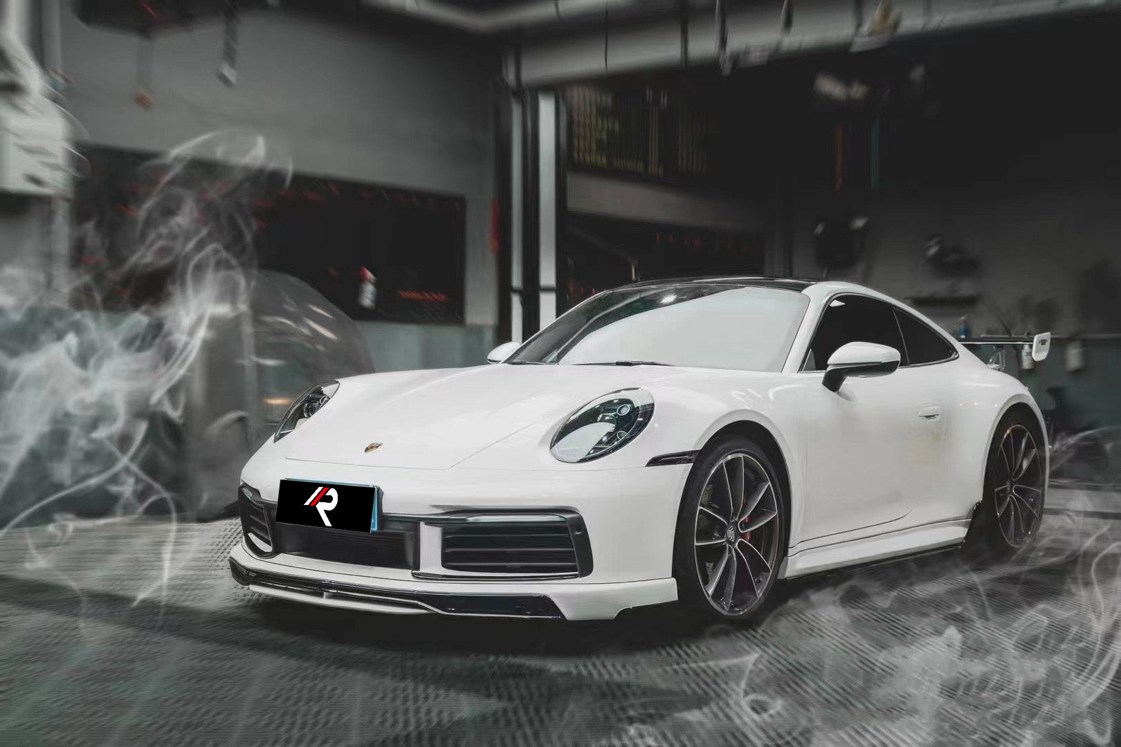 Porsche 911 992.1 Carerra Base/S/T/4/4S/Targa 4/ Targa 4S GTS 2020 2021 2022 2023 2024 with Aftermarket Parts - T-ART Style Side Skirts?Carbon Fiber from Aero Republic