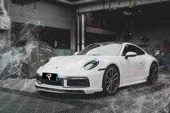 Porsche 911 992.1 Carerra Base/S/T/4/4S/Targa 4/ Targa 4S GTS 2020 2021 2022 2023 2024 with Aftermarket Parts - T-ART Style Side Skirts?Carbon Fiber from Aero Republic