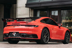 Porsche 911 992.1 Carerra Base/S/T/4/4S/Targa 4/ Targa 4S GTS 2020 2021 2022 2023 2024 with Aftermarket Parts - T-ART Style Side Skirts?Carbon Fiber from Aero Republic