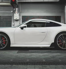 Porsche 911 992.1 Carerra Base/S/T/4/4S/Targa 4/ Targa 4S GTS 2020 2021 2022 2023 2024 with Aftermarket Parts - T-ART Style Side Skirts?Carbon Fiber from Aero Republic