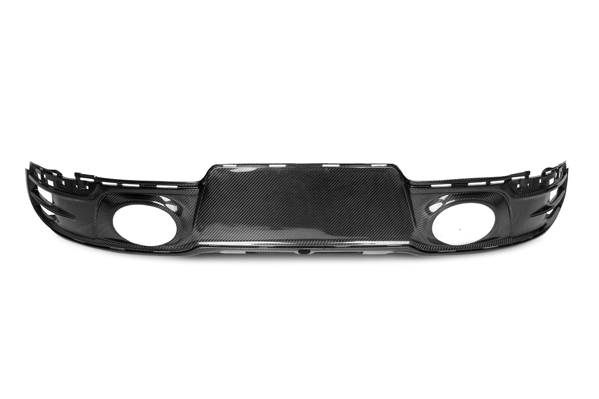 Porsche 911 992.1 Carerra Base/S/T/4/4S/Targa 4/ Targa 4S (for non-aerokit version bumpers) 2020 2021 2022 2023 2024 with Aftermarket Parts - V1 OEM Replacement Rear Diffuser?Carbon Fiber from Aero Republic