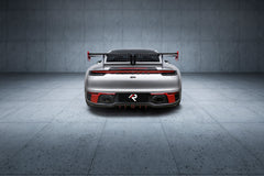 Porsche 911 992.1 Carerra Base/S/T/4/4S/Targa 4/Targa 4S/GTS 2020 2021 2022 2023 2024 with Aftermarket Parts - Rear Lip Spoiler Carbon Fiber / FRP from?Aero Republic