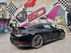 Porsche 911 992.1 Carerra Base/S/T/4/4S/Targa 4/ Targa 4S (base bumper only) 2020 2021 2022 2023 2024 with Aftermarket Parts - Rear Diffuser Carbon Fiber / FRP from Aero Republic