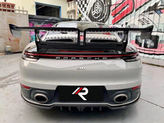 Porsche 911 992.1 Carerra Base/S/T/4/4S/Targa 4/Targa 4S/GTS 2020 2021 2022 2023 2024 with Aftermarket Parts - Rear Lip Spoiler Carbon Fiber / FRP from?Aero Republic