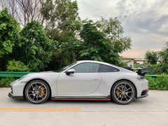 Porsche 911 992.1 Carerra Base/S/T/4/4S/Targa 4/ Targa 4S/GTS 2020 2021 2022 2023 2024 with Aftermarket Parts - Side Skirts Carbon Fiber / FRP from Aero Republic