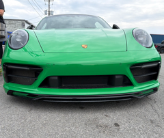 Porsche 911 992.1 Carerra Base/S/T/4/4S/Targa 4/ Targa 4S (base bumper only) 2020 2021 2022 2023 2024 with Aftermarket Parts - Front Lip Carbon Fiber / FRP from Aero Republic