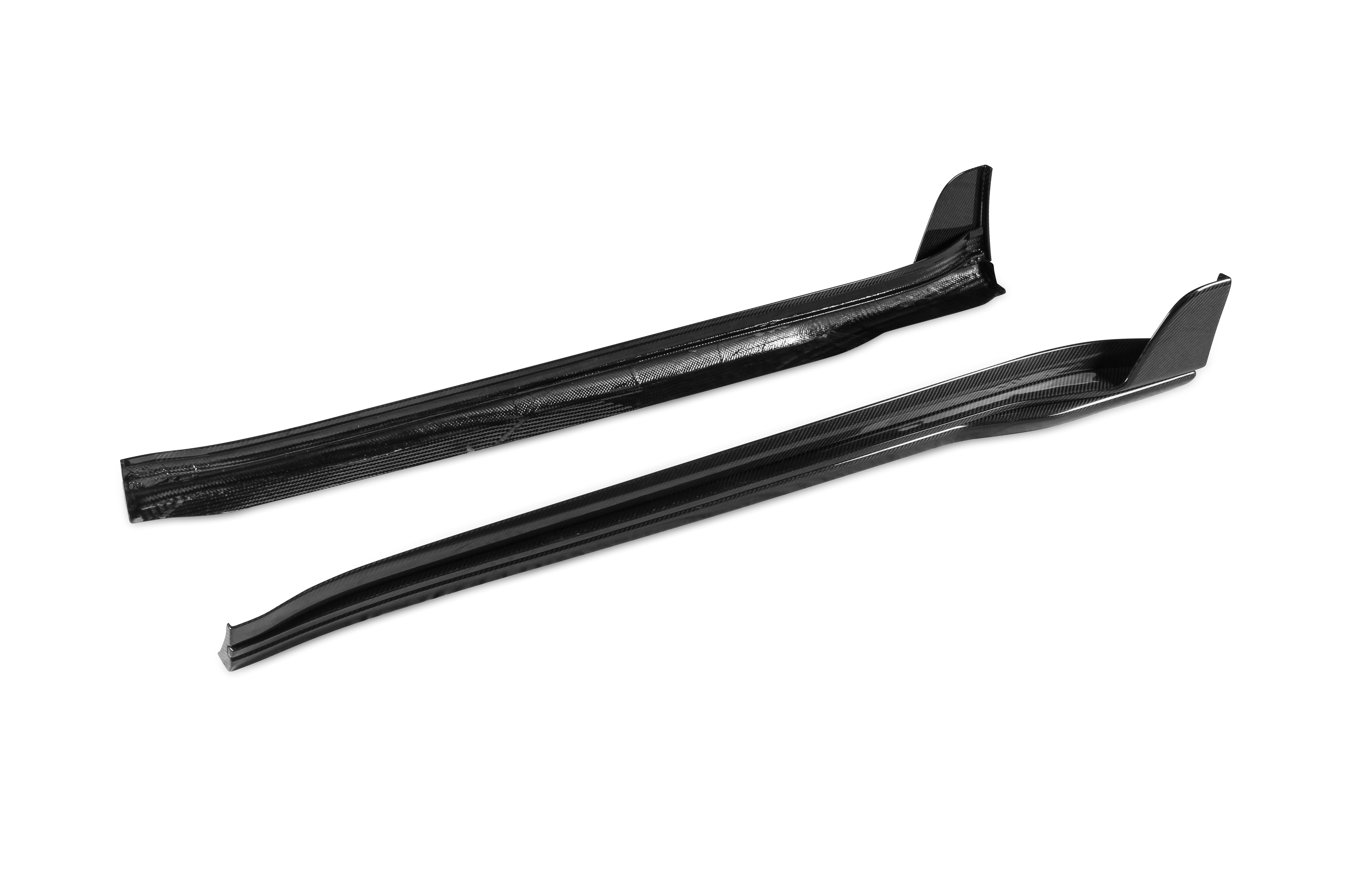 Porsche 911 992.1 Turbo/Turbo S 2020 2021 2022 2023 2024 2025 with Aftermarket Parts - T-ART Style Side Skirts?Carbon Fiber from Aero Republic