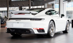 Porsche 911 992.1 Turbo/Turbo S 2020 2021 2022 2023 2024 2025 with Aftermarket Parts - OEM Replacement Rear Diffuser Carbon Fiber from Aero Republic