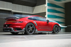 Porsche 911 992.1 Turbo/Turbo S 2020 2021 2022 2023 2024 2025 with Aftermarket Parts - T-ART Style Rear Spoiler?Carbon Fiber from Aero Republic
