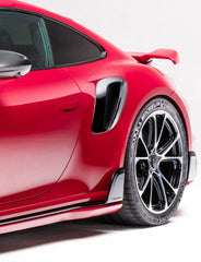 Porsche 911 992.1 Turbo/Turbo S 2020 2021 2022 2023 2024 2025 with Aftermarket Parts - T-ART Style Side Air Intake?Carbon Fiber from Aero Republic