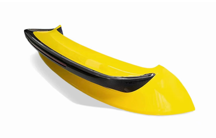 Porsche 911 992.1 Turbo/Turbo S 2020 2021 2022 2023 2024 with Aftermarket Parts - OEM Replacement Style Rear Lip Spoiler Carbon Fiber / FRP from Aero Republic