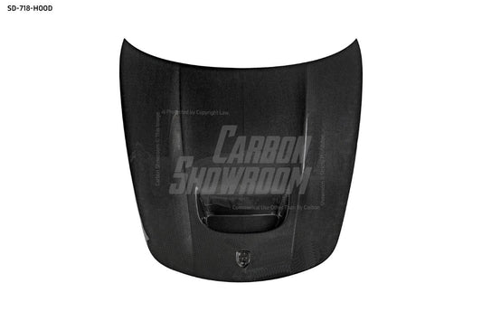 SD Carbon Design DRY Carbon Fiber Hood Bonnet For Porsche 911 991 / 718 Cayman Boxster - Performance SpeedShop