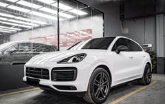 Porsche Cayenne 9Y0 9Y0.1 Base/S/GTS/Turbo/Turbo S LHD (Left Hand Drive) 2019 2020 2021 2022 2023 & Cayenne 9Y3 9Y3.1 Base/S/GTS/Turbo/Turbo S/Turbo GT LHD (Left Hand Drive) 2019 2020 2021 2022 2023 with Aftermarket Parts - OE Style Replacement Mirror Caps Pre-preg Carbon Fiber from Aero Republic