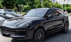 Porsche Cayenne 9Y0 9Y0.1 Base/S/GTS/Turbo/Turbo S LHD (Left Hand Drive) 2019 2020 2021 2022 2023 & Cayenne 9Y3 9Y3.1 Base/S/GTS/Turbo/Turbo S/Turbo GT LHD (Left Hand Drive) 2019 2020 2021 2022 2023 with Aftermarket Parts - OE Style Replacement Mirror Caps Pre-preg Carbon Fiber from Aero Republic