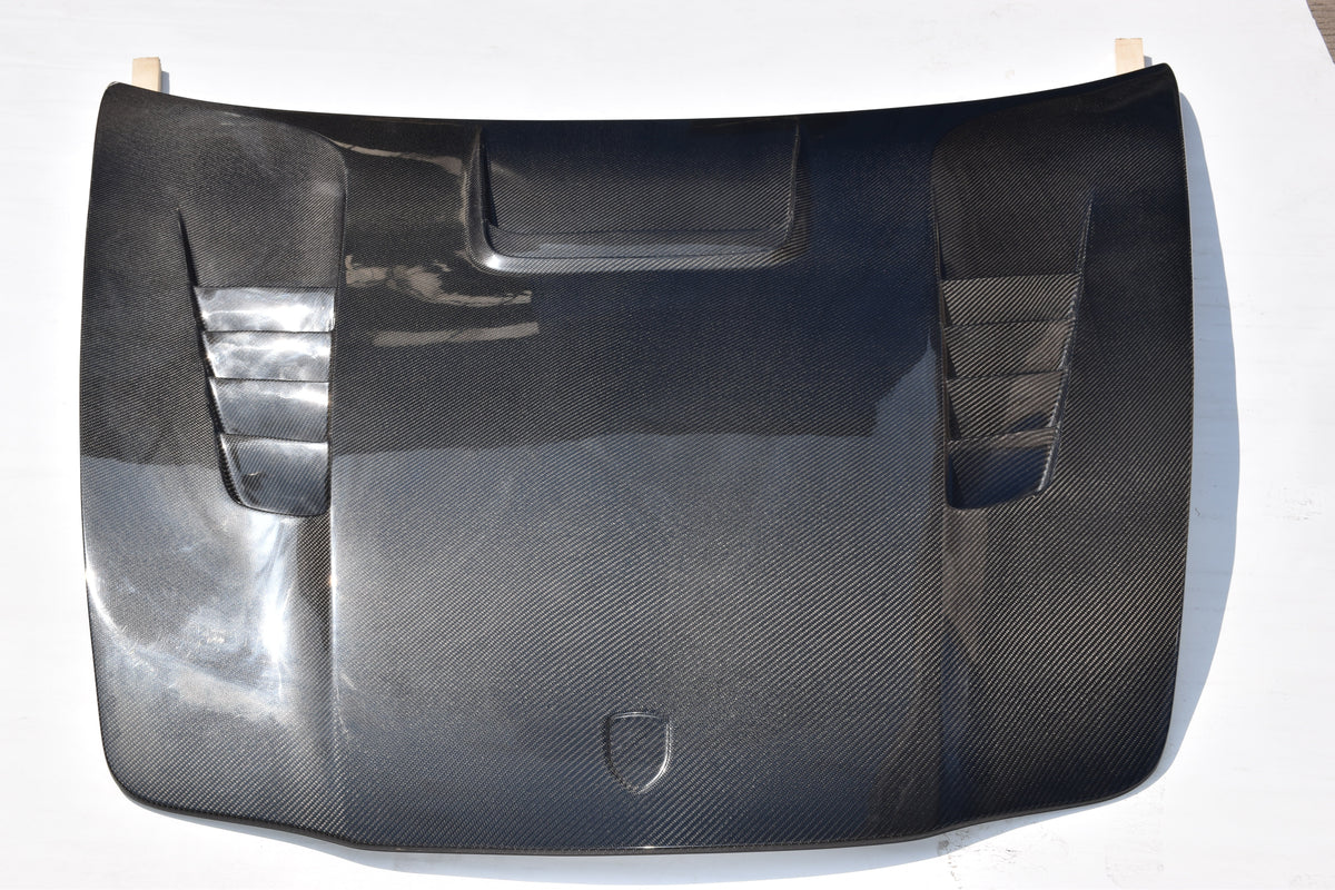 Porsche Panamera 970 970.1 970.2 2/4/4S/GTS/Turbo/Turbo S 2010 2011 2012 2013 2014 2015 2016 with Aftermarket Parts - V1?Hood Carbon Fiber / FRP?from Aero Republic