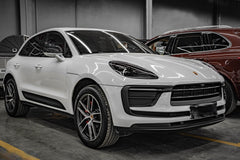 Porsche Macan 95B.1 Base/S/GTS/Sport Edition/Turbo 2015 2016 2017 2018 & 95B.2 Base/S/GTS/Turbo 2019 2020 2021 with Aftermarket Parts - OE Style / without & equipped with blind assist Replacement Mirror Caps Carbon Fiber from Aero Republic