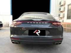 Porsche Panamera 971 971.1 RWD/Base/4/4S/GTS/Turbo/Turbo S 2017 2018 2019 2020 & 971 971.2 RWD/Base/4/4S/GTS/Turbo/Turbo S 2021 2022 2023 with Aftermarket Parts - Rear Lip Spoiler Carbon Fiber / FRP from?Aero Republic
