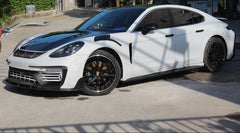 Porsche Panamera 971 971.1 Base/4/4S/GTS/Turbo/Turbo S 2017 2018 2019 2020 & Panamera 971 971.2 Base/4/4S/GTS/Turbo/Turbo S 2021 2022 2023 with Aftermarket Parts - MSRY Style Full Body Kit Carbon Fiber from Aero Republic