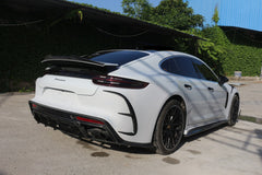 Porsche Panamera 971 971.1 Base/4/4S/GTS/Turbo/Turbo S 2017 2018 2019 2020 & Panamera 971 971.2 Base/4/4S/GTS/Turbo/Turbo S 2021 2022 2023 with Aftermarket Parts - MSRY Style Full Body Kit Carbon Fiber from Aero Republic