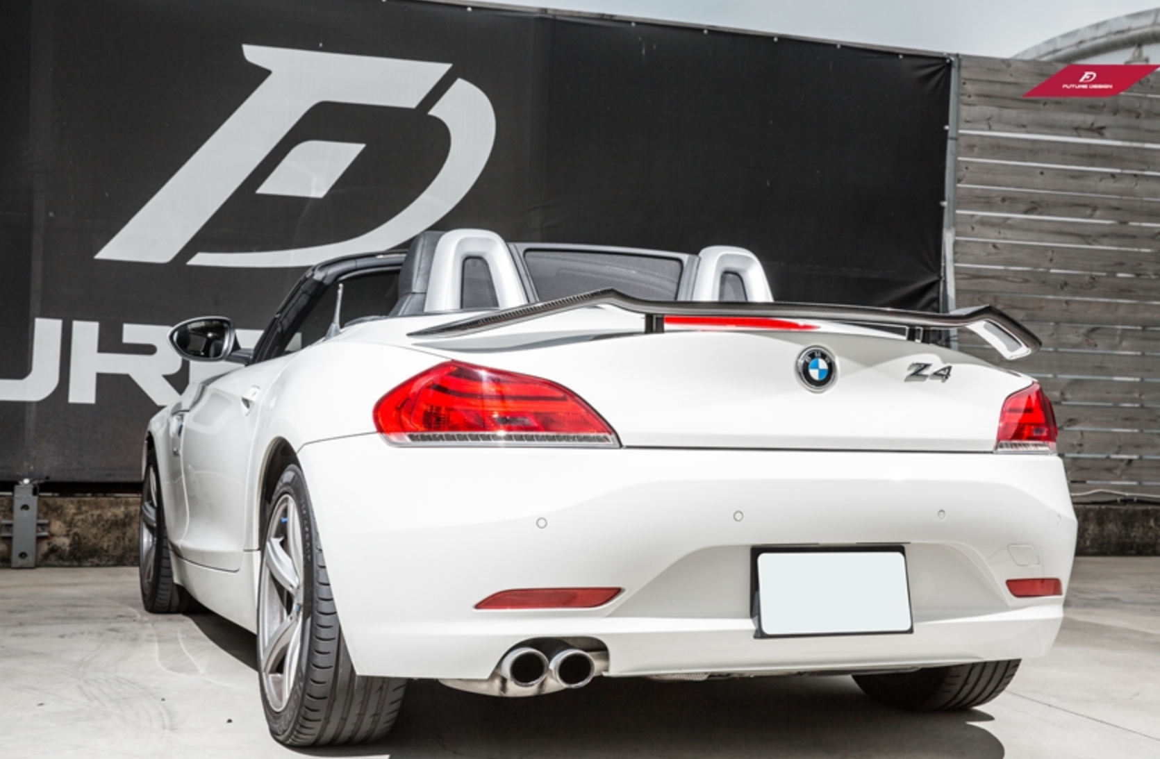 BMW Z4 E89 2009 2010 2011 2012 2013 2014 2015 2016 with Aftermarket Parts - Rear Spoiler Wing Carbon Fiber from Aero Republic