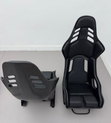 Aero Republic Recar Podium Style Universal Racing Bucket Seat Dry Pre-preg Carbon Fiber