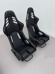 Aero Republic Recar Podium Style Universal Racing Bucket Seat Dry Pre-preg Carbon Fiber
