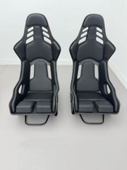 Aero Republic Recar Podium Style Universal Racing Bucket Seat Dry Pre-preg Carbon Fiber
