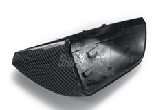  Ford Mustang Ecoboost S550.1 S550.2 2015-2023 with Aero Republic's Aftermarket Parts - Replacement Mirror Caps Carbon Fiber
