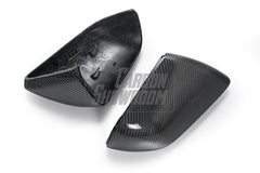  Ford Mustang Ecoboost S550.1 S550.2 2015-2023 with Aero Republic's Aftermarket Parts - Replacement Mirror Caps Carbon Fiber