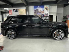 Rolls-Royce Cullinan 2019 2020 2021 2022 2023 2024 with Aftermarket Parts - M Style Side Skirts Dry Pre-preg Carbon Fiber from Aero Republic