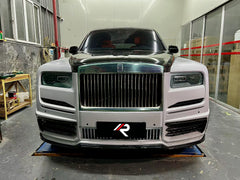Aero Republic V1 M Style Front Lip for Rolls-Royce Cullinan 2019-2024 Dry Pre-preg Carbon Fiber