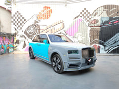 Rolls-Royce Cullinan 2019 2020 2021 2022 2023 2024 with Aftermarket Parts - V1 M Style Front Lip Dry Pre-preg Carbon Fiber from Aero Republic