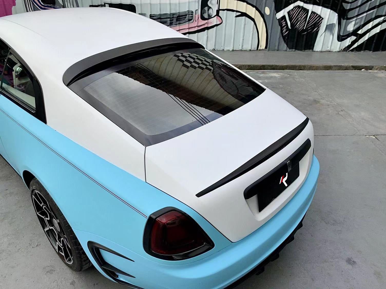 Wraith Trim Rolls-Royce Wraith Aftermarket Parts - Aero Republic Rear Deck Lid Trim ...