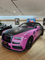 Rolls-Royce Wraith 2014 2015 2016 2017 2018 2019 2020 2021 & Dawn 2016 2017 2018 2019 2020 2021 with Aftermarket Parts - M Style Hood Carbon Fiber / FRP from Aero Republic