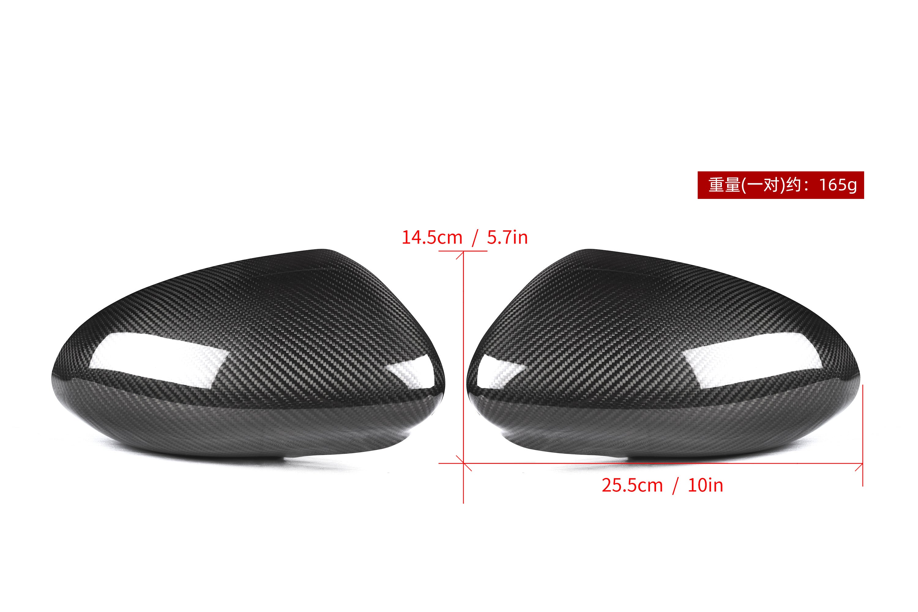 Subaru BRZ ZD8 2022 2023 2024 & Toyota GR86 ZN8 2022 2023 2024 with Aftermarket Parts - OE Style Replacement Mirror Caps Pre-preg Carbon Fiber from Aero Republic