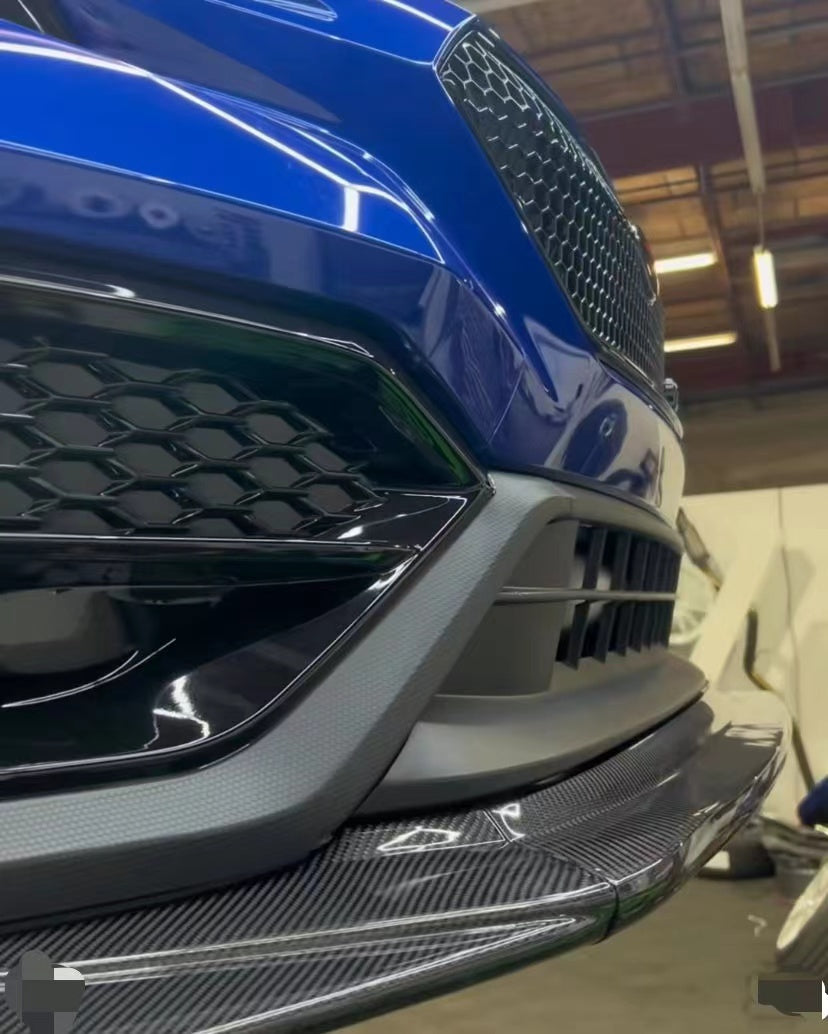 Subaru WRX S4 2022-ON with Aftermarket Parts - V3 Front Lip Carbon Fiber from Aero Republic
